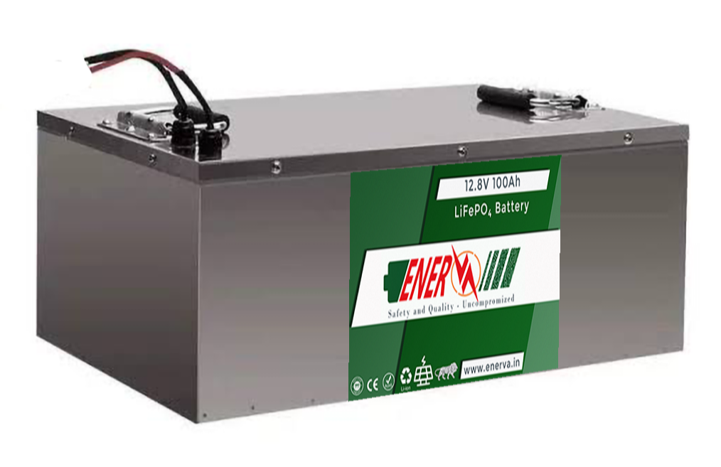 LiFePO4 12.8V 100Ah Battery Pack